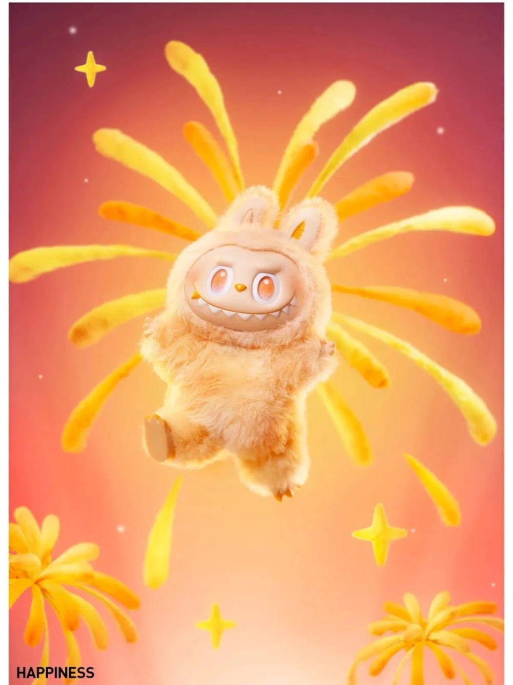 Big into energy Happiness Labubu